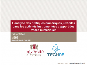 traces numériques juvéniles